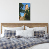 Oude voogd van Kaap Henry Canvas Afdruk (Insitu (Slaapkamer))