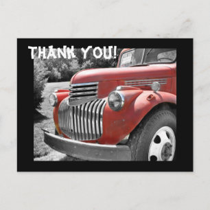 Oude Vrachtwagen Briefkaart