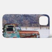 Oude vrachtwagen in het veld Case-Mate iPhone case (Achterkant (horizontaal))