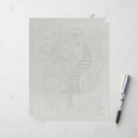 Oude vreemdelingen, Anubis (Voorkant / Achterkant in situ)