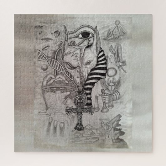 Oude vreemdelingen, Anubis Legpuzzel (Verticaal)