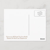 Oude vrienden, Ghost Cat Art Briefkaart (Achterkant)