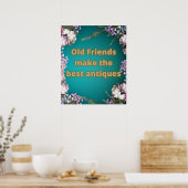 Oude vrienden poster (Keuken)