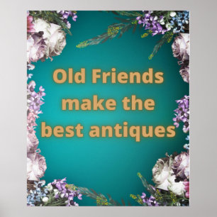 Oude vrienden poster