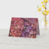 Oude Vrienden Tapestry Hortensia's maken elke gele Kaart (Gele Bloem)