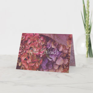 Oude Vrienden Tapestry Hortensia's maken elke gele Kaart