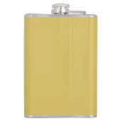 Oude vrouw met een kip heupfles (Achterkant)