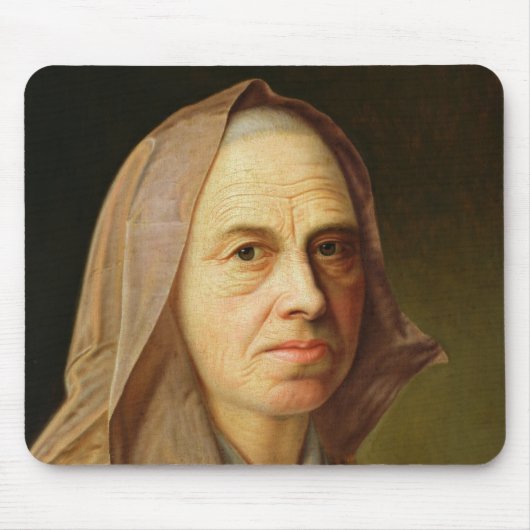 Oude vrouw muismat (Voorkant)