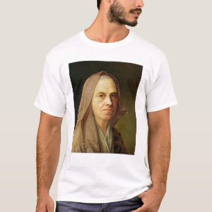 Oude vrouw t-shirt