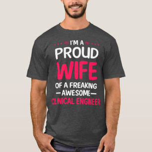 Oude vrouw van de Geweldige KLINISCHE ENGINEER vri T-shirt