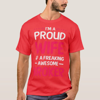 Oude vrouw van freaking Geweldige BROKER T-shirt