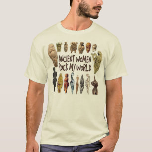 Oude vrouwen schenen mijn wereld t-shirt