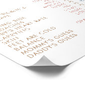 Oude vrouwen Tales teken | Boho Geslacht Onthullen Poster (Hoek)