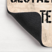 Oude vuile achtergrond muismat (Hoek)