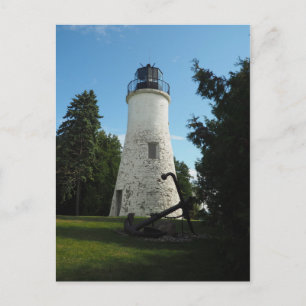Oude vuurtoren van Presque Isle Briefkaart