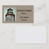 Oude vuurtoren visitekaartje (Voorkant / Achterkant)