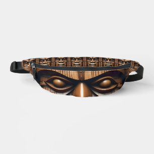 Oude Wachters: Tiki Houten Kunst Heuptasje