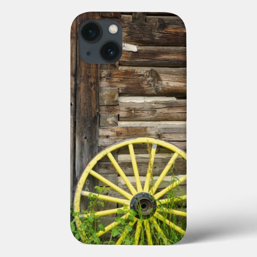Oude wagon in een oude goudstad Case-Mate iPhone case (Achterkant)