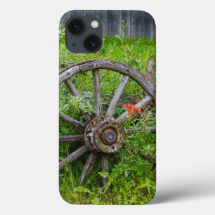 Oude wagon in oude gouden stad 3 iPhone 13 hoesje
