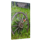 Oude wagon in oude gouden stad 3 klembord (Rechts)