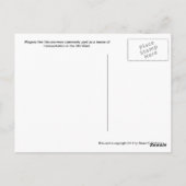 Oude Wagon van het Oude Westen Briefkaart (Achterkant)