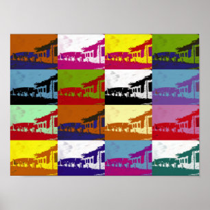 OUDE WALES POSTER
