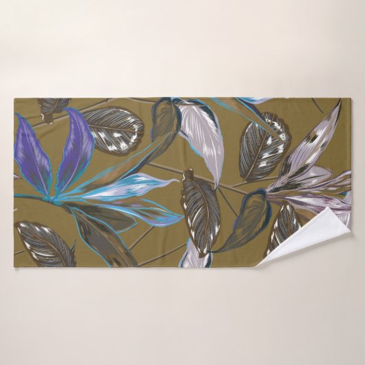 Oude wandtextuur met scheuren, achtergrond badhanddoek (Badhanddoek)