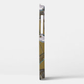 Oude wandtextuur met scheuren, achtergrond Case-Mate iPhone case (Achterkant / Links)