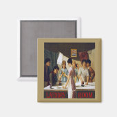 Oude wasruimte magneet (Voorkant / Achterkant)