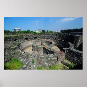 Oude Watchtower-ruiten Poster