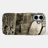 Oude Waterrad Case-Mate iPhone Case (Achterkant (horizontaal))