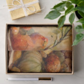 Oude waterverf Thanksgiving Pumpkin-oogst Tissuepapier (Geschenk)