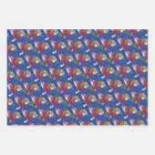 OUDE WERELD BELSNICKLE & HONGERIGE RENDIEREN, KERS INPAKPAPIER VEL (Voorkant 3)