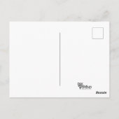 Oude wereld briefkaart (Achterkant)