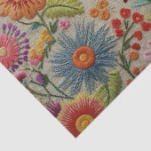 Oude Wereld Charm Gemengde Bloemen Decoupage Tissuepapier (Detail)