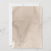  Oude Wereld Charme Rode Rozen Elegante bruiloft Kaart (Achterkant)