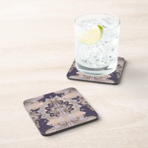 Oude wereld design keramische tegel bier onderzetter