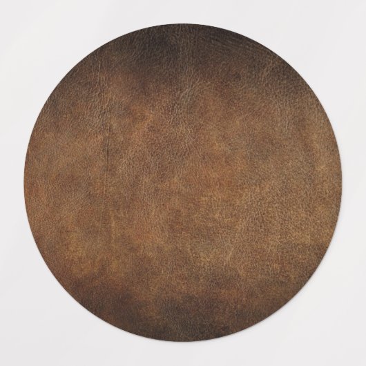 Oude Wereld Faux Leder Labels (Design 1)