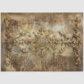 Oude Wereld Medaillon Tissuepapier (Voorkant)