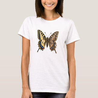 Oude Wereld Staartvlinder Vlindervleugel Gemaakt v T-shirt