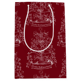 Oude Wereld Traditionele Kerstmis Medium Cadeauzakje