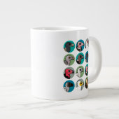 Oude Wereld Vultures Jumbo Mok (Voorkant rechts)