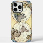 oude Wereldkaart Case-Mate iPhone Case (Achterkant)