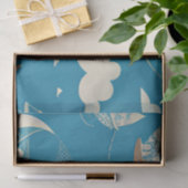 Oude Wereldkaart door CallisC Tissuepapier (Geschenk)