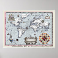 oude wereldkaart nr. 1, tonifernandes