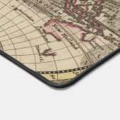 Oude Wereldkaart/Vintage Bureaumat (Hoek)