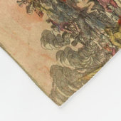  oude wereldkaarten Antiek kaarten Fleece Deken (Hoek)