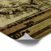  oude wereldkaarten (LRG HI RES) Poster (Hoek)