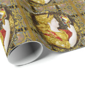 Oude Wereldoorlog Cadeaupapier (Rol Hoek)