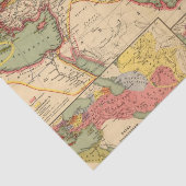 Oude wereldrijken van de Perzen, Macedoniërs Tissuepapier (Detail)